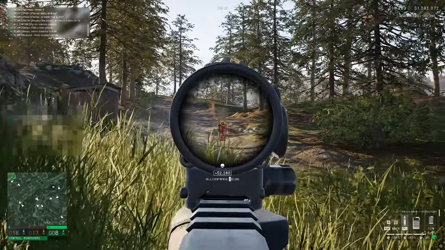 WARDOGS hacks ESP and radar preview screenshot